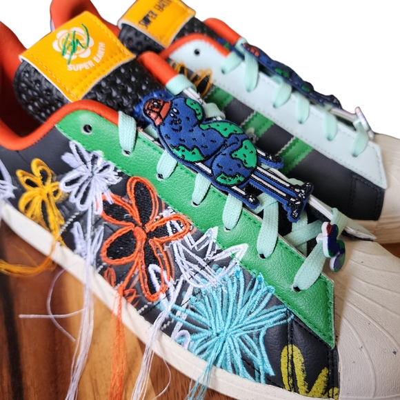 Adidas Superstar x Sean Wotherspoon Superearth Men’s Size 10 NWT - Picture 8 of 13